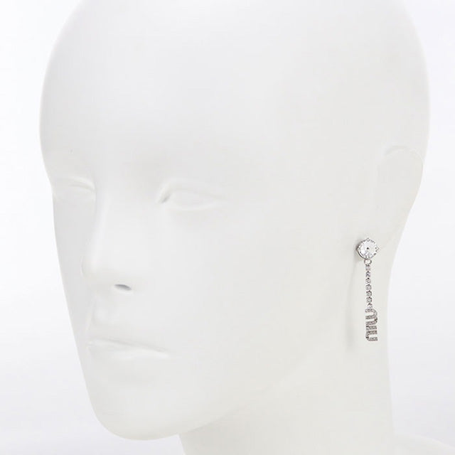 中古 ミュウミュウ ピアス レディース ブランド MIUMIU 5IO058 2DNC F0OKL シルバー アクセサリー USDMI100927011