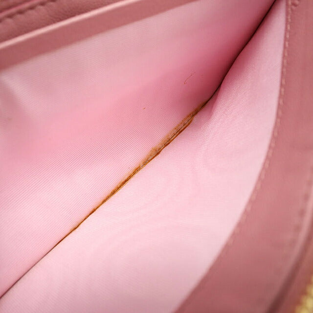 中古 ミュウミュウ 長財布L字ファスナー レディース ブランド MIUMIU マテラッセ 5ML010 N88 F0028 ピンク 財布 USDMI103648011