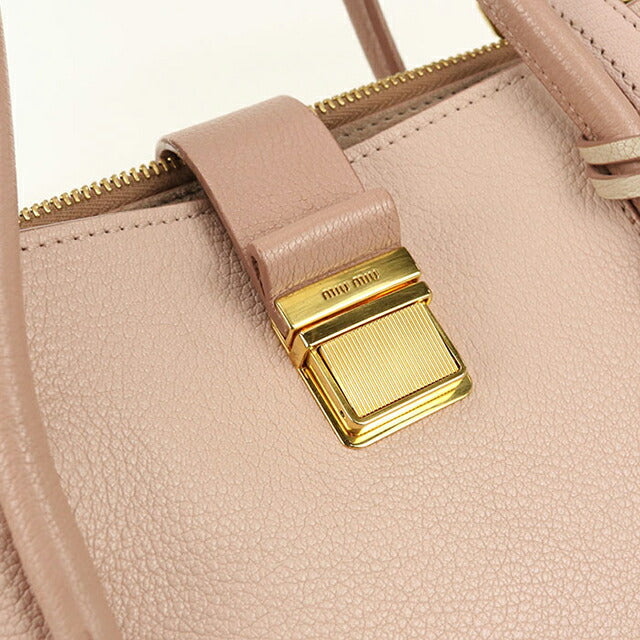 中古 ミュウミュウ トートバッグ レディース ブランド MIUMIU マドラス 2WAY 5BA104 F0JW1 2AJB ピンク バッグ USDMI105009011