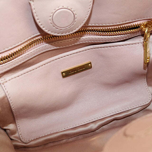 中古 ミュウミュウ トートバッグ レディース ブランド MIUMIU マテラッセ 2WAY ピンク バッグ USDMI105173011