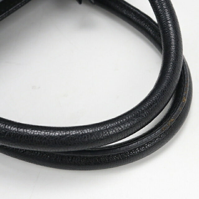 Used Miu Miu tote bag ladies brand MIUMIU 2WAY leather black USDMI111760011