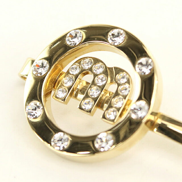 中古 ミュウミュウ ヘアクリップ レディース ブランド MIUMIU メタル ヘアクリップ ゴールド ヘアアクセサリー USDMI113901011