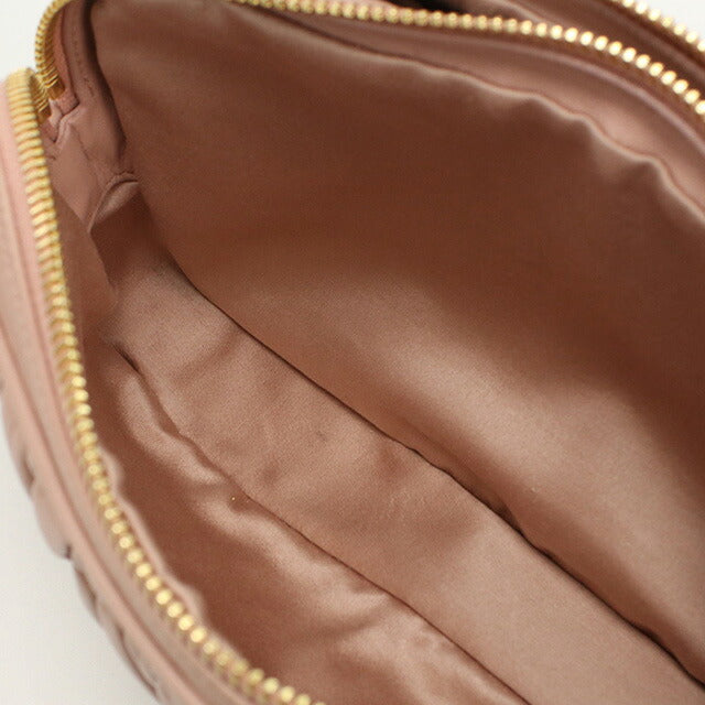 中古 ミュウミュウ 斜め掛け ショルダーバッグ レディース ブランド MIUMIU マテラッセ レザー 5BH539 ピンク バッグ USDMI95867011