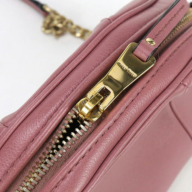 中古 ミュウミュウ 斜め掛け ショルダーバッグ レディース ブランド MIUMIU チェーン 5BH142 ピンク バッグ USDMI98622011