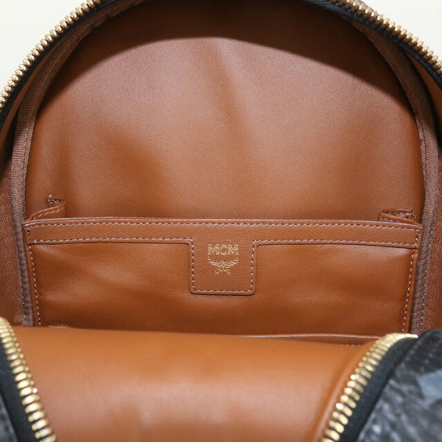 Used MCM backpack ladies brand MCM backpack MMK6SVE19 BK001 black bag USDMM100971011