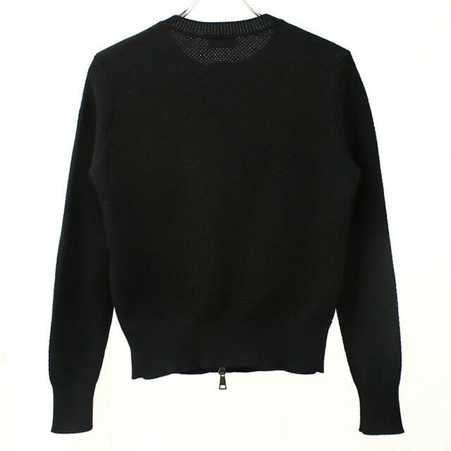 中古 モンクレール ダウンジャケット レディース ブランド MONCLER MAGLIONE TRICOT ALLA COREANA 9474800 98125 999 ブラック ウェア USDMON99180011