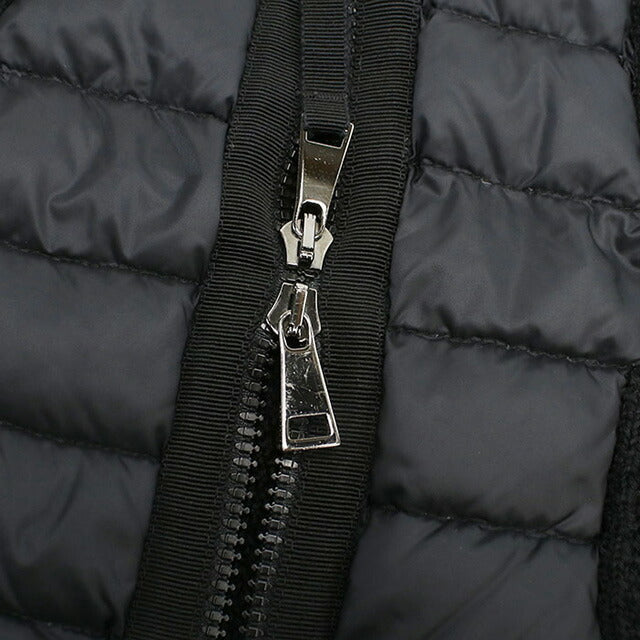 中古 モンクレール ダウンジャケット レディース ブランド MONCLER MAGLIONE TRICOT ALLA COREANA 9474800 98125 999 ブラック ウェア USDMON99180011