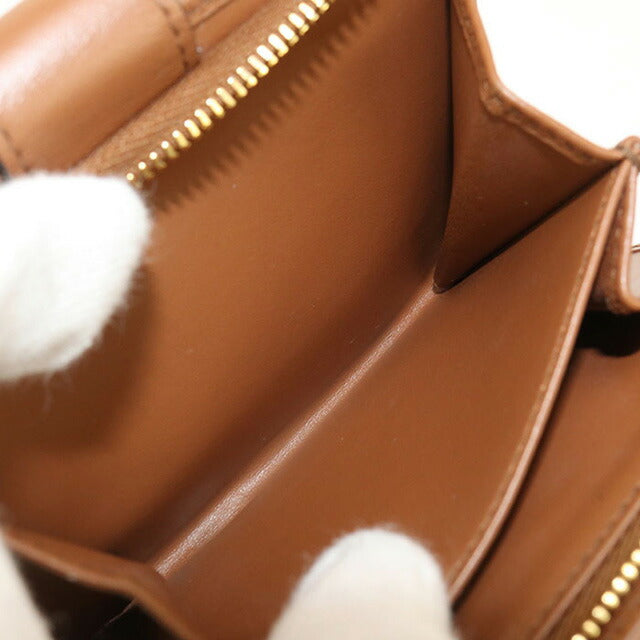 中古 プラダ 二つ折り財布 レディース ブランド PRADA シティカーフタブ 財布 1ML018 2CNP F0046 ブラウン 財布 USDPR101615011