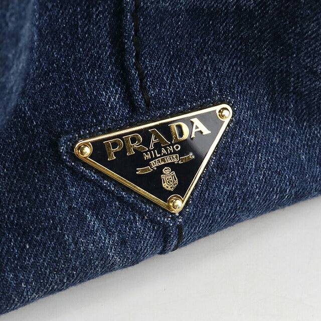 二手普拉达手提包女士品牌 PRADA Kanapa 2WAY 蓝色包 USDPR105929011