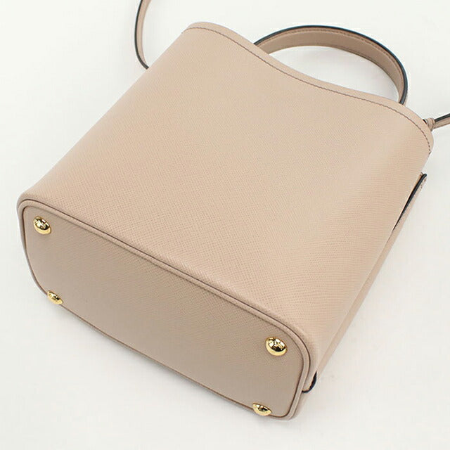 中古 プラダ ハンドバッグ レディース ブランド PRADA パニエ 2WAY 1BA212 ベージュ USDPR108357011