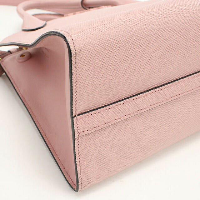 中古 プラダ トートバッグ レディース ブランド PRADA サフィアーノレザー 2WAY レザー 1BA156 ピンク USDPR108852011