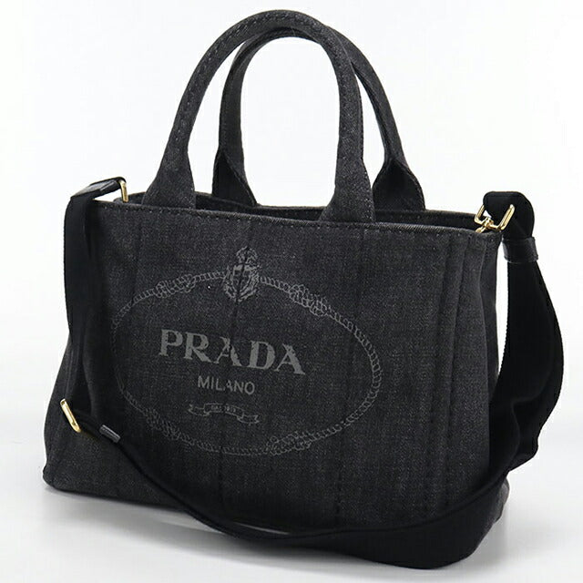 Used Prada tote bag ladies brand PRADA Kanapa 2WAY 1BG439 black USDPR108988011