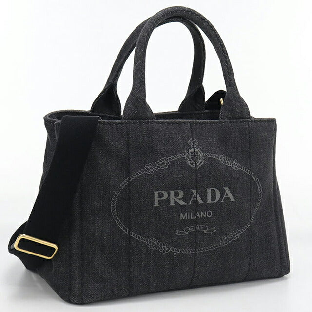 Used Prada tote bag ladies brand PRADA Kanapa 2WAY 1BG439 black USDPR108988011