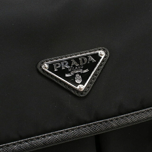中古 プラダ 斜め掛け ショルダーバッグ メンズ ブランド PRADA ブラック USDPR109816011