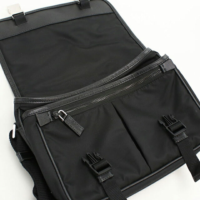 中古 プラダ 斜め掛け ショルダーバッグ メンズ ブランド PRADA ブラック USDPR109816011