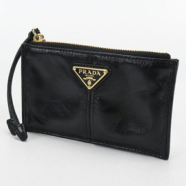 Used Prada coin case ladies brand PRADA fragment case card case black USDPR110253011