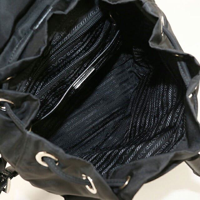 中古 プラダ リュック レディース ブランド PRADA バックパック ブラック USDPR110828011