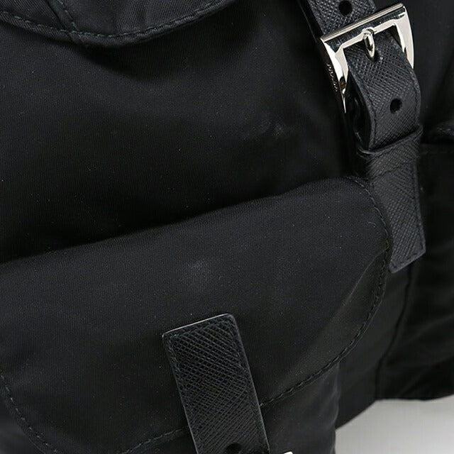 中古 プラダ リュック レディース ブランド PRADA バックパック ブラック USDPR110828011