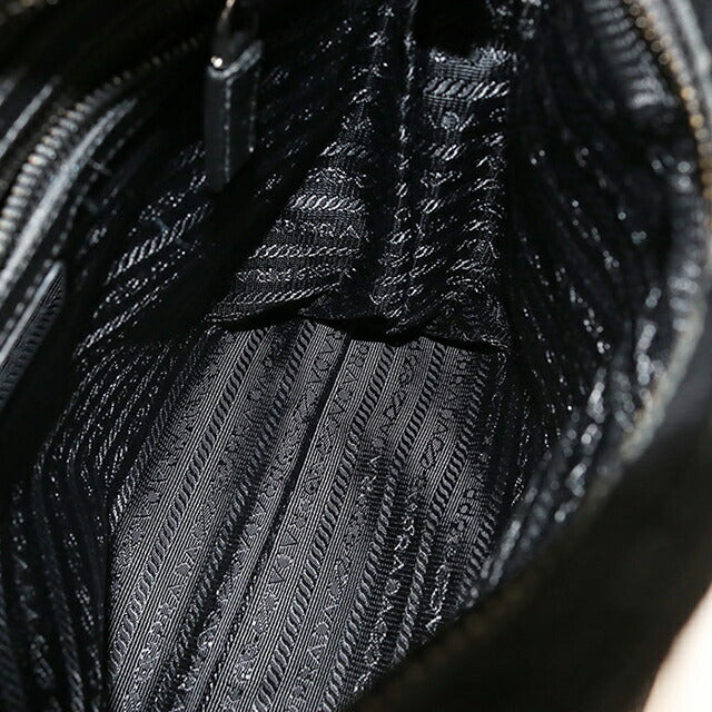 中古 プラダ 斜め掛け ショルダーバッグ メンズ ブランド PRADA 2VH053 ブラック USDPR111024011