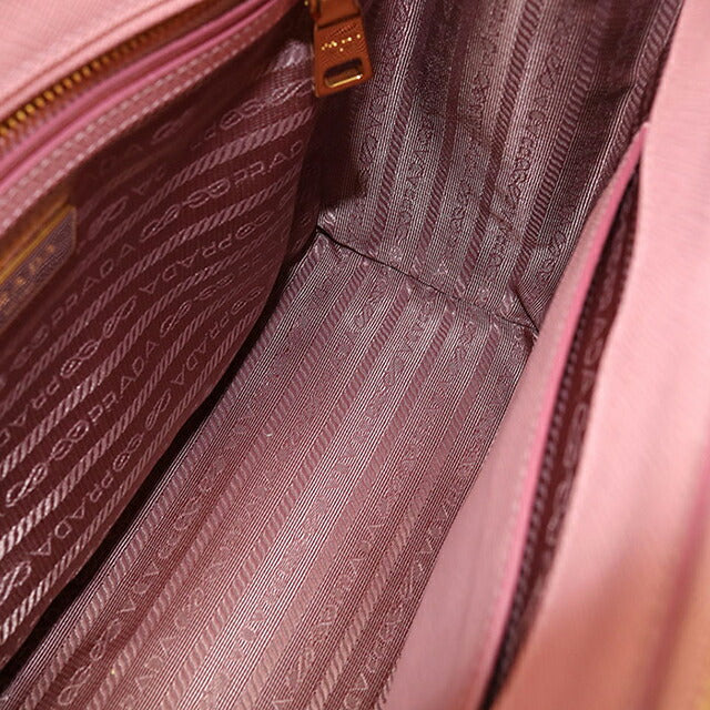 Used Prada tote bag ladies brand PRADA Galleria medium bag pink USDPR111156011