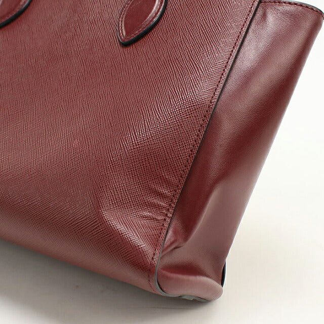 中古 プラダ トートバッグ レディース ブランド PRADA 2WAY 1BA113 ワインレッド USDPR111769011