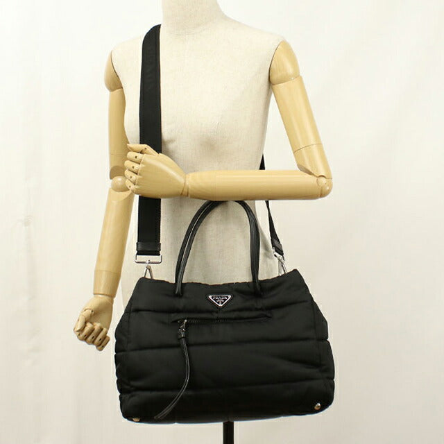 中古 プラダ トートバッグ レディース ブランド PRADA 2WAY BN2777 ブラック USDPR111828011