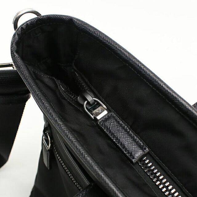 中古 プラダ トートバッグ メンズ ブランド PRADA Re-Nyron 2WAY 2VG860 ブラック USDPR112127011