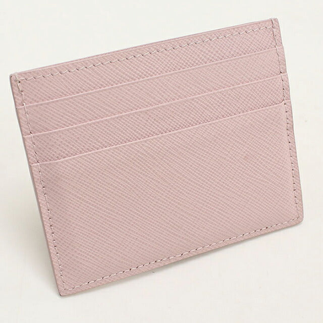 中古 プラダ カードケース レディース ブランド PRADA サフィアーノトライアングル カードホルダー レザー 1MC025 ピンク USDPR112897011