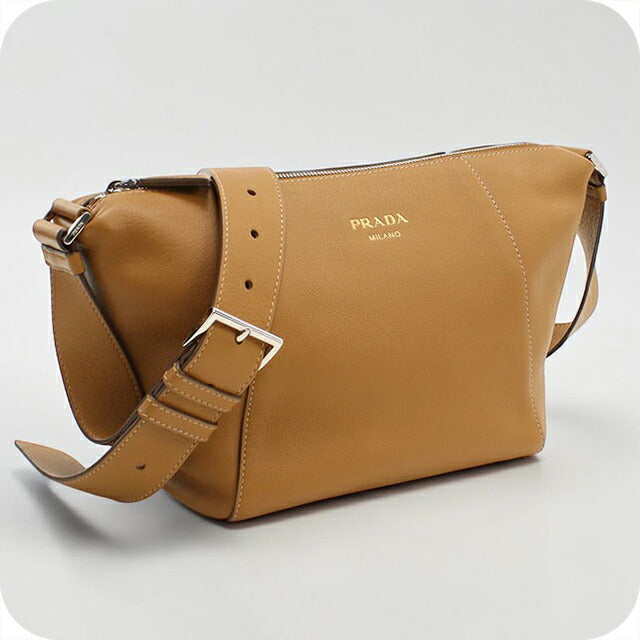 中古 プラダ 斜め掛け ショルダーバッグ メンズ ブランド PRADA ブラウン USDPR113692011