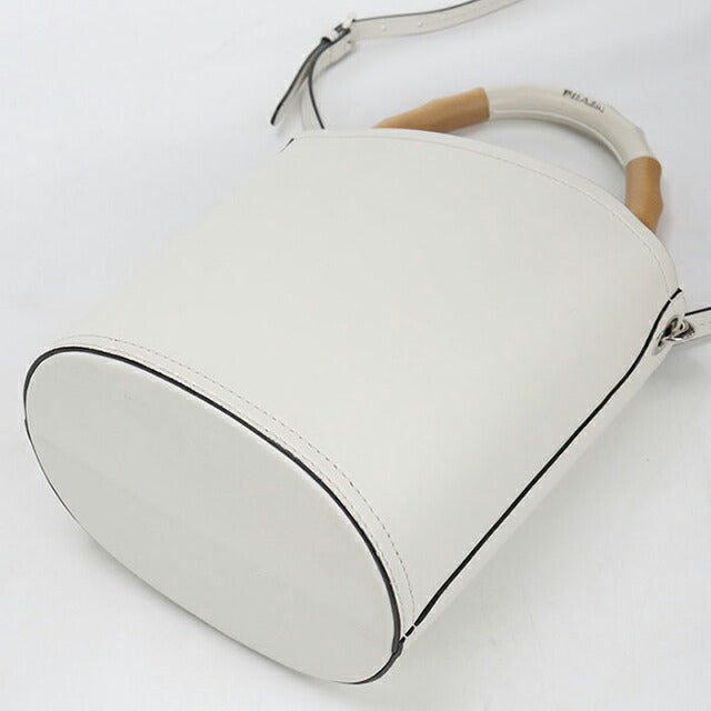 中古 プラダ ハンドバッグ レディース ブランド PRADA 2WAY 1BE048 ホワイト USDPR115069011