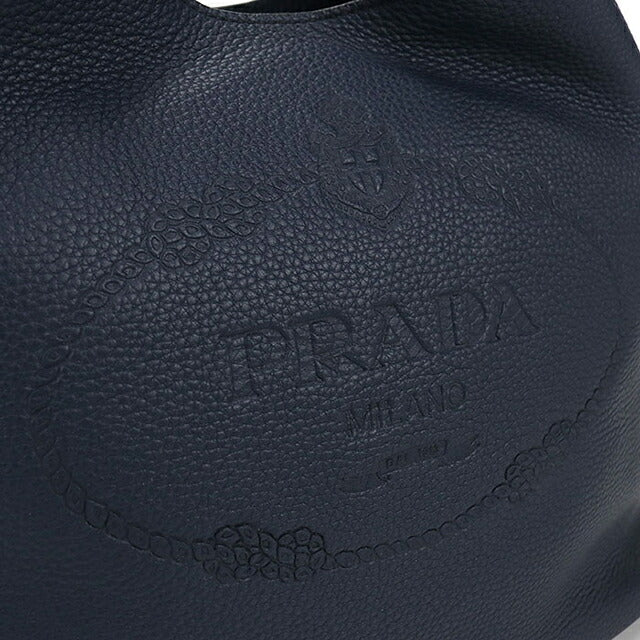 中古 プラダ ショルダーバッグ レディース ブランド PRADA ワンショルダー ネイビー USDPR115724011