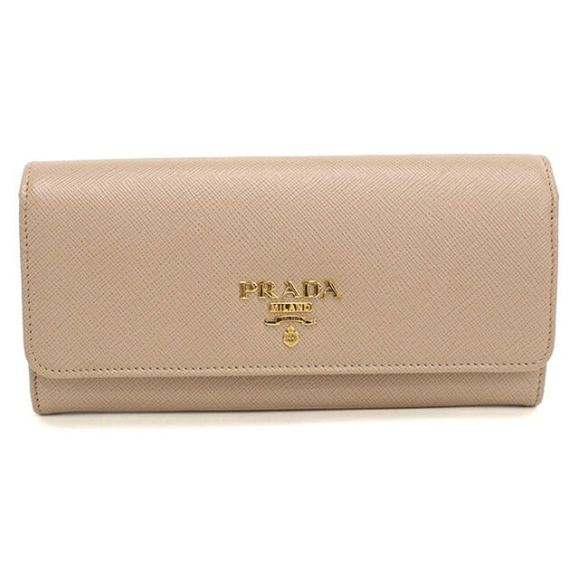 中古 プラダ 長財布二折 レディース ブランド PRADA サフィアーノ