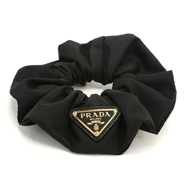 [あき様] PRADA シュシュ ブラック ナイロン　新品未使用 中古 プラダ シュシュ レディース ブランド PRADA Re-Nylon
