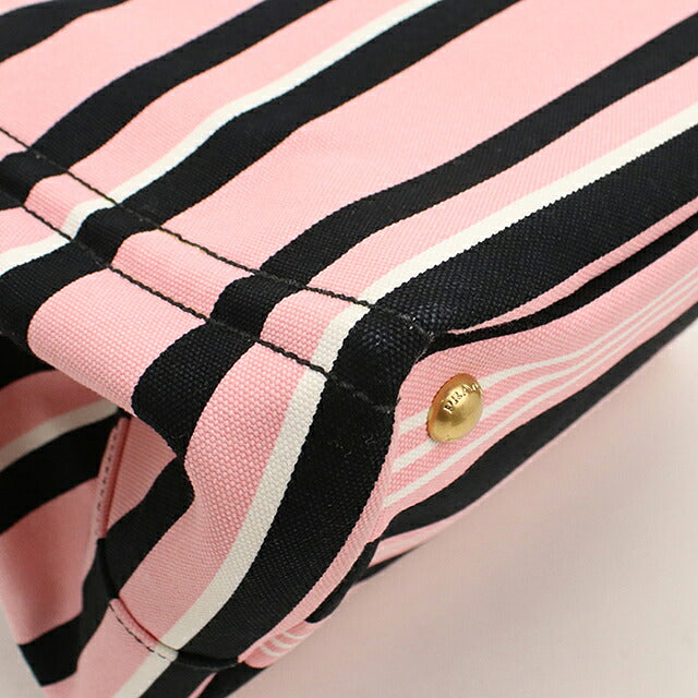 Used Prada tote bag ladies brand PRADA CANAPA STAMPATE 2WAY B1877B pink USDPR117858011