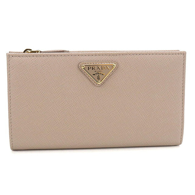 中古 プラダ 長財布二折 レディース ブランド PRADA サフィアーノ