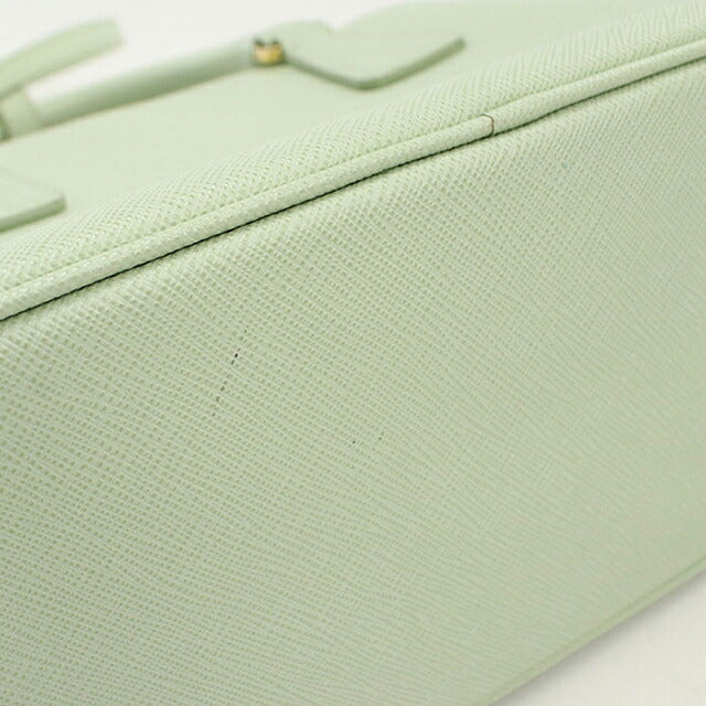 二手普拉达手提包女士品牌 PRADA Galleria 2WAY Saffiano 皮革小包 1BA896 绿色 USDPR121272011