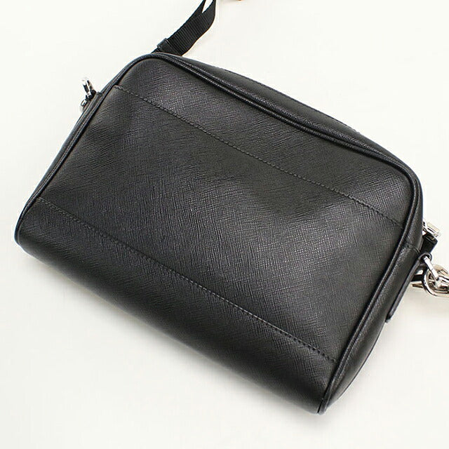 二手 Prada 斜挎包男士品牌 PRADA Saffiano 皮革包皮革 2VH063 黑色 USDPR121487011