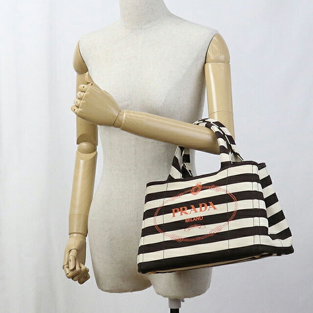 中古 プラダ トートバッグ レディース ブランド PRADA カナパ 2WAY 1BG155 ブラウン バッグ USDPR92238011