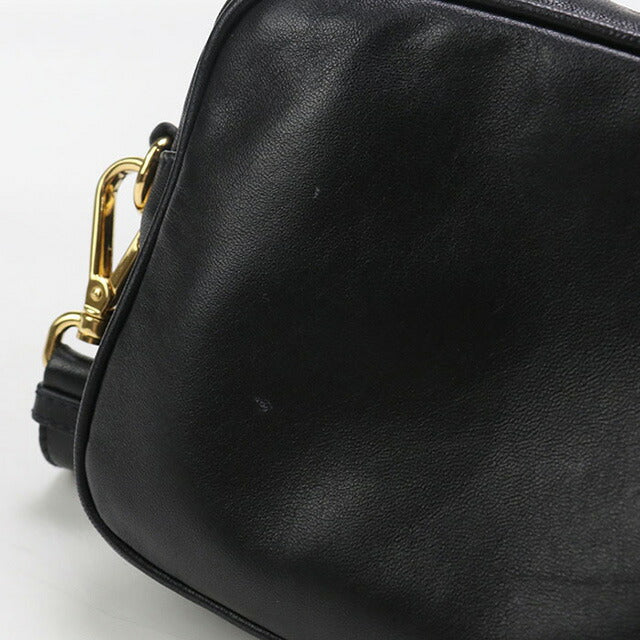 中古 プラダ 斜め掛け ショルダーバッグ レディース ブランド PRADA レザー BP0166 UHG F0002 ブラック バッグ USDPR92909011