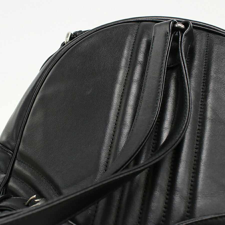 中古 プラダ リュック レディース ブランド PRADA ダイアグラム バックパック レザー 1BZ030 2D91 F0633 ブラック バッグ USDPR95318011