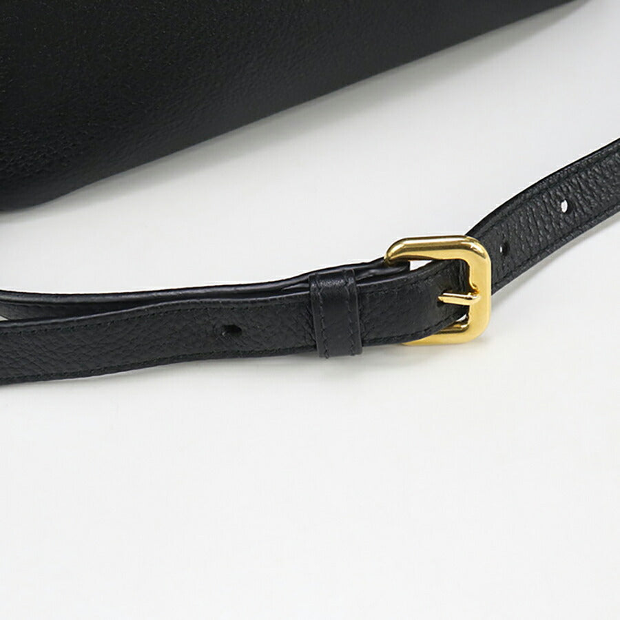 中古 プラダ 斜め掛け ショルダーバッグ レディース ブランド PRADA カメラバッグ レザー 1BH079 ブラック バッグ USDPR95694011
