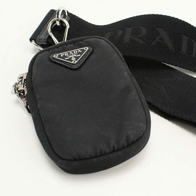 使用的Prada Crossbody肩带为女性品牌Prada Prada Re Edition 2005 1BH204黑色包USDPR95735011