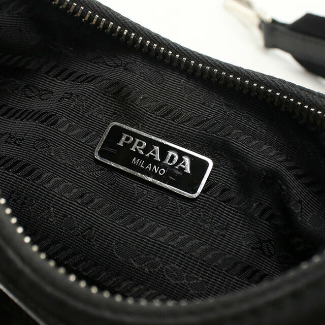 使用的Prada Crossbody肩带为女性品牌Prada Prada Re Edition 2005 1BH204黑色包USDPR95735011