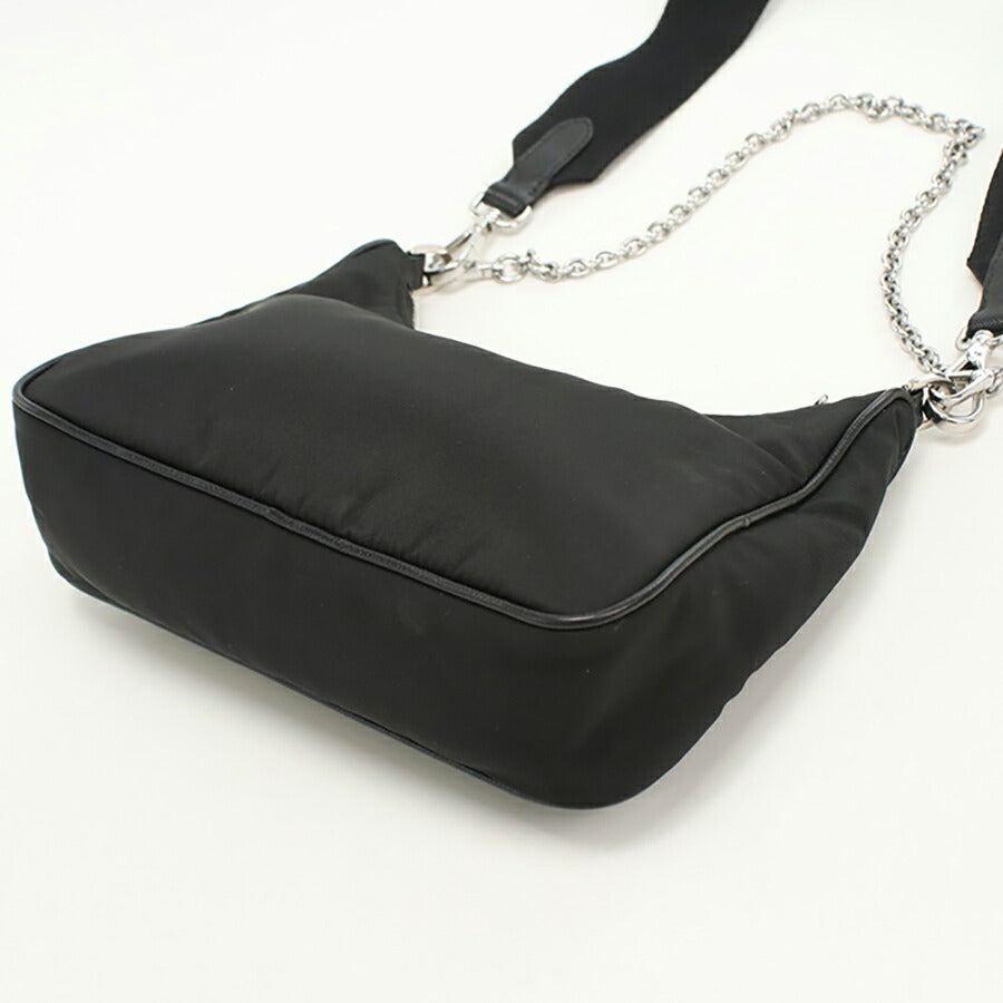 中古 プラダ ショルダーバッグ レディース ブランド PRADA 2WAY 1BH204 ブラック バッグ USDPR96303011