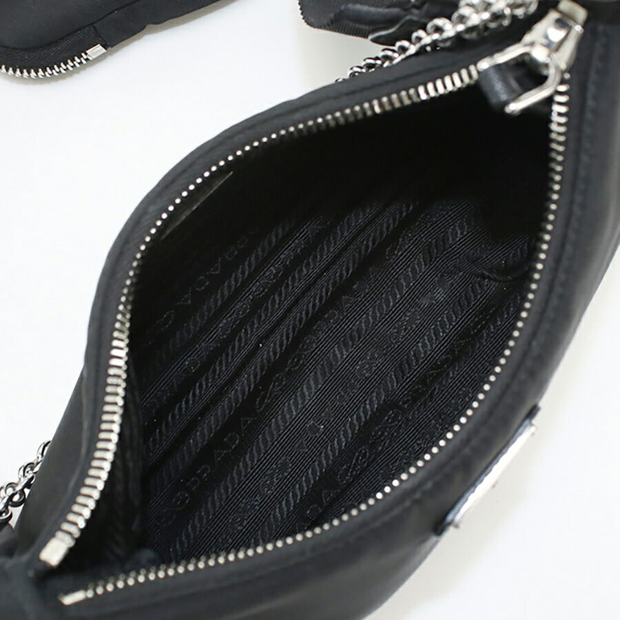 中古 プラダ ショルダーバッグ レディース ブランド PRADA 2WAY 1BH204 ブラック バッグ USDPR96303011