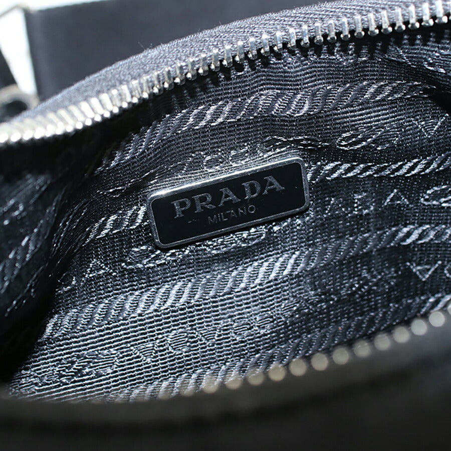中古 プラダ ショルダーバッグ レディース ブランド PRADA 2WAY 1BH204 ブラック バッグ USDPR96303011