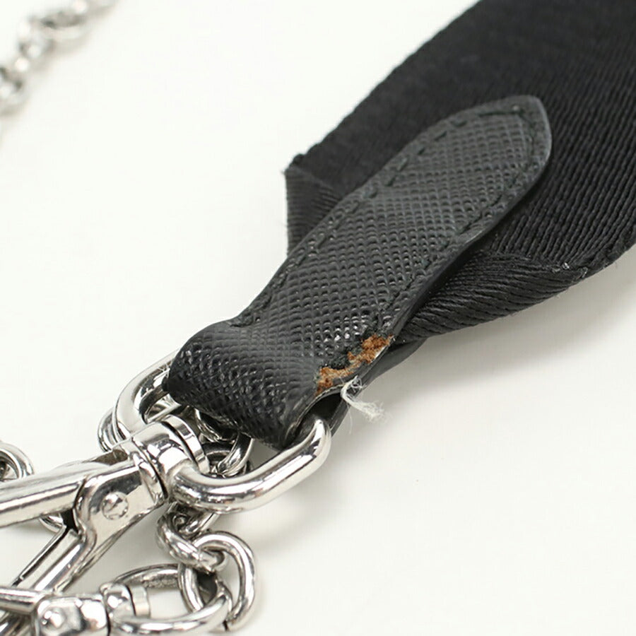 中古 プラダ ショルダーバッグ レディース ブランド PRADA 2WAY 1BH204 ブラック バッグ USDPR96303011