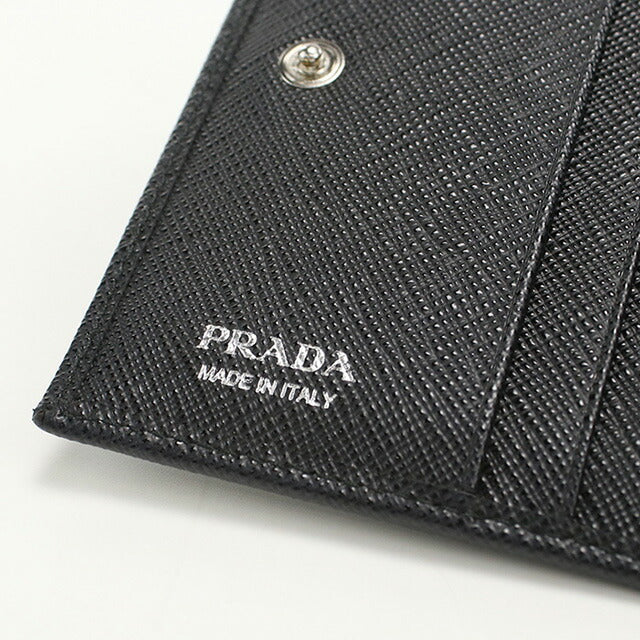 使用的Prada Bifold钱包,用于女性品牌Prada Triangle Wallet 1MV204黑色钱包USDPR96328011
