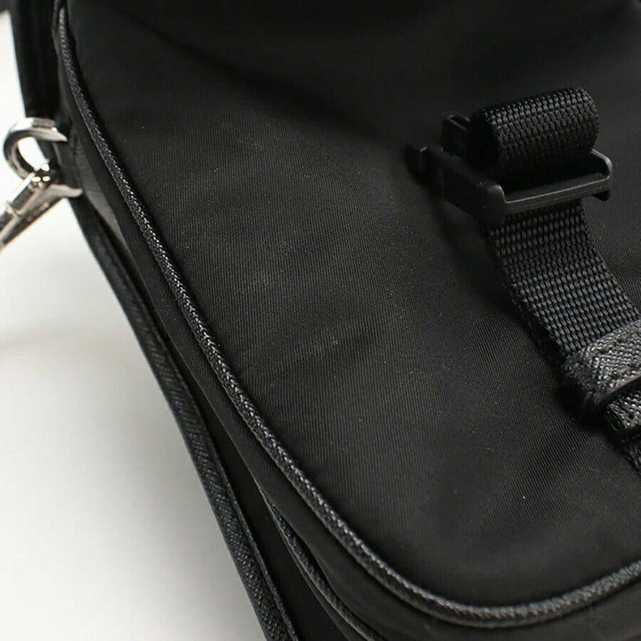 中古 プラダ 斜め掛け ショルダーバッグ メンズ ブランド PRADA Re-Nylon 2VD043 ブラック バッグ USDPR96571011