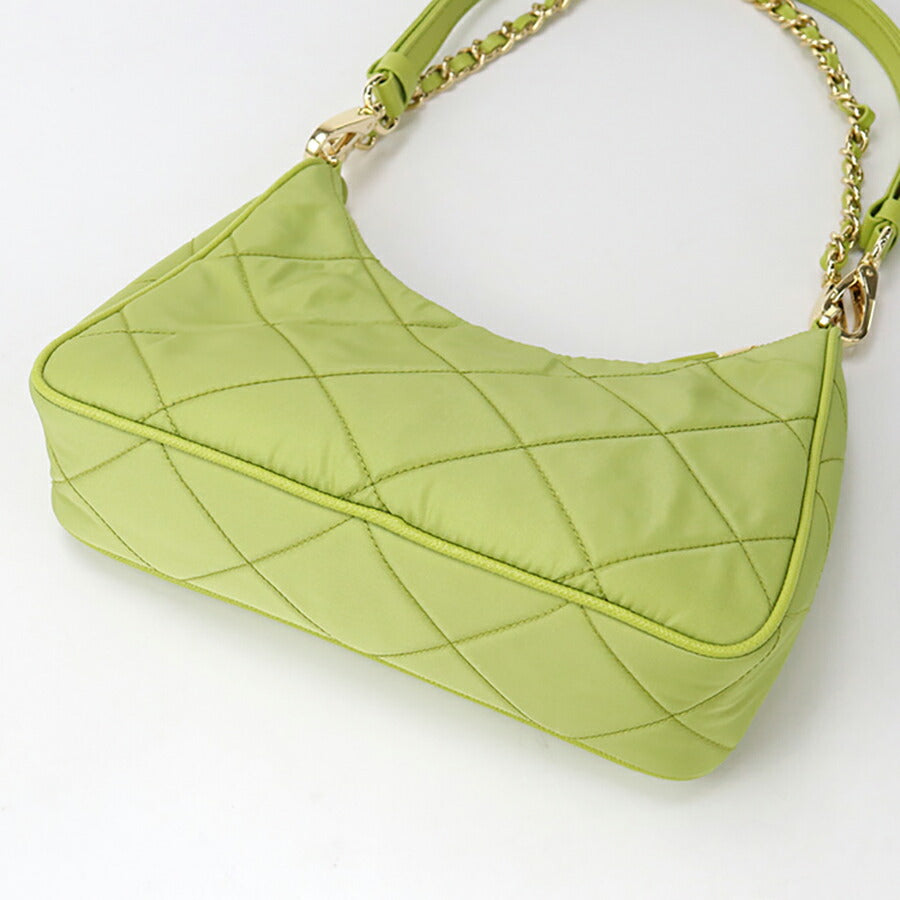 中古 プラダ ショルダーバッグ レディース ブランド PRADA Re-Edition 1995 ミニバッグ レザー 1BC204 2AOS F0V96 グリーン バッグ USDPR96802011